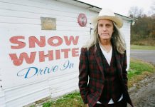 Canadian singer-songwriter and guitarist Steve Poltz, founding member of the indie-rock band The Rugburns and co-writer for singer Jewel, performs at Market Hall Performing Arts Centre in downtown Peterborough on October 19, 2019. He has been described as "part busker, part Iggy Pop, and part Robin Williams, a freewheeling folkie with a quick wit and big heart". (Photo: Laura Partain)