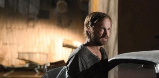 The Netflix original film "El Camino: A Breaking Bad Movie" follows fugitive Jesse Pinkman (Aaron Paul), pictured here in the final episode of the AMC television series "Breaking Bad", as he runs from his captors, the law, and his past. Written and directed by Breaking Bad creator Vince Gilligan, the so-called "Netflix television event" is coming to Netflix Canada on October 11th. (Photo: Ursula Coyote/AMC)