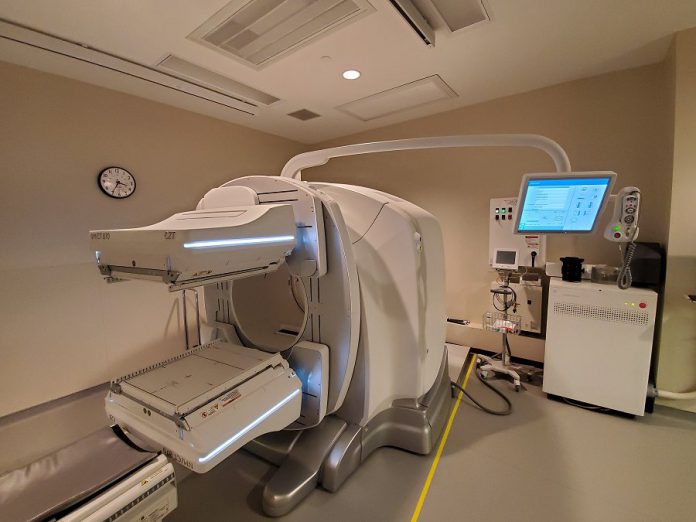 This new SPECT/CT scanner at Petebrorough Regional Health Centre (PRHC), the first to be installed in Canada, was funded by donors to the PRHC Foundation.  (Photo courtesy of PRHC Foundation)