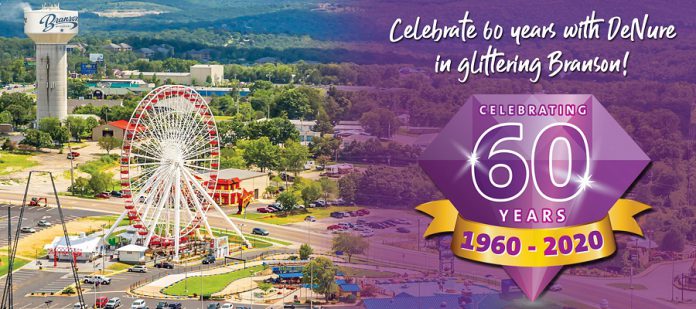 Throughout 2020, DeNureTours will be celebrating its 60th anniversary with a few special events, including an April 14th departure to Branson, Missouri. Known as the place where the American pioneer story began, the eight-day tour will begin in St. Louis and head to the top of one of America's most iconic symbols in the Midwest sky, The Gateway Arch.  (Photo courtesy of DeNureTours)