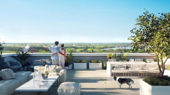 The ninth floor of East City Condos offers the highest level of luxury condominium living in Peterborough, with exclusive penthouse suites featuring spacious layouts and stunning views. A few suites also feature a private rooftop terrace with direct in-suite access.  (Rendering courtesy of TVM Group)