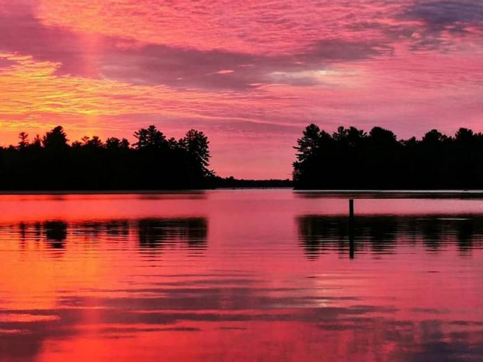 This photo of a sunrise at Lock 31 in Buckhorn by Nicole Michaelov was the top post on our Instagram for September 2019. (Photo: Nicole Michaelov @thewildinw / Instagram)