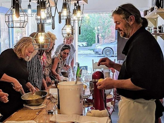 Douglas Hope of Sper Food & Farm is offering a takeout Thanksgiving dinner. In addition to a la carte, set menu and themed dinners, Sper Food & Farm offers workshops ranging from pasta making to fermentation. (Photo courtesy of The Humble Herb)