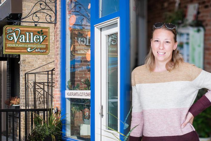 Louise Bedford, owner of The Valley Shoppe, recently opened her business in downtown Millbrook. In 2018, Louise booked one-on-one sessions offered by the Peterborough & the Kawarthas Business Advisory Centre. (Photo courtesy of Alyssa Cymbalista) 