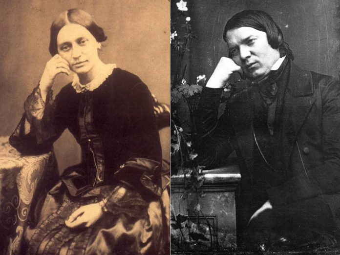 Composers Clara Schumann and  Robert Schumann circa 1850. At "Between Us" at Showplace Performance Centre on November 2, 2019, the Peterborough Symphony Orchestra will perform Robert Schumann's "Symphony No. 3" and Clara Schumann's "Prelude and Fugue No. 3." 
