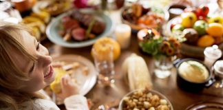 A Thanksgiving feast