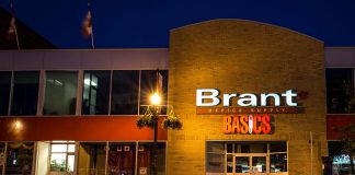 Brant Basics at 296 George Street North in downtown Peterborough is an independent family-owned business that has supported the local community for 55 years. They are holding a Black Friday sale on November 29 and 30, 2019 with 20 per cent off everything storewide as well as door crashers. (Photo: Pat Trudeau / kawarthaNOW.com)