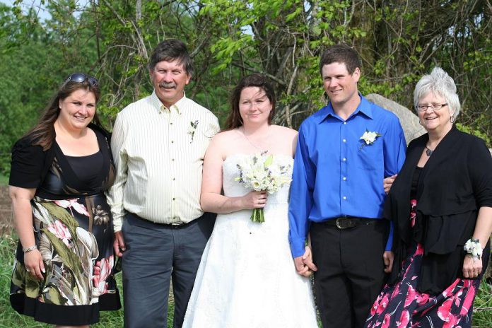 The McLean family, owners and operators of McLean and Buckhorn Berry Farms in Lakefield, have been named the Peterborough County's 2019 Farm Family of the Year. Pictured are Erin, Sam, Jenny and Ben, and Jane. (Supplied photo)