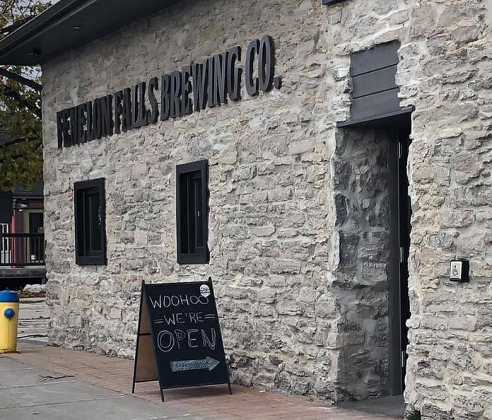 The new taproom in Fenelon Falls Brewing Co.'s historic building at 4 May Street opened for business on November 5, 2019. (Photo: Deborah Banks / Facebook)