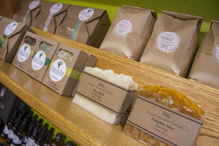 The GreenUP Store offers a number of all-natural, chemical-free personal care product (many locally made) that you can use instead in your daily hygiene routine. (Photo courtesy of GreenUP)