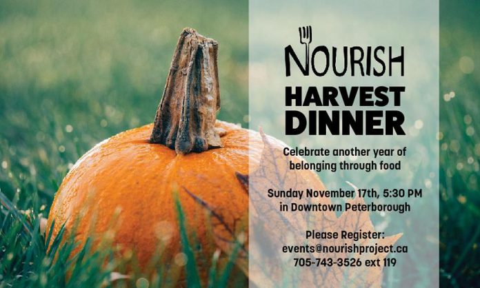 The 2019 Nourish Harvest Dinner takes place on Sunday, November 17th. (Graphic:  Nourish Project)