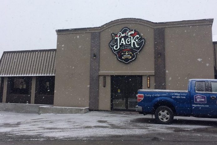 With one location already in Oshawa, One Eyed Jack Pub & Grill will open its Peterborough location in the space previously occupied by The Carousel restaurant on Lansdowne Street East. (Photo: Eva Fisher / kawarthaNOW.com) 