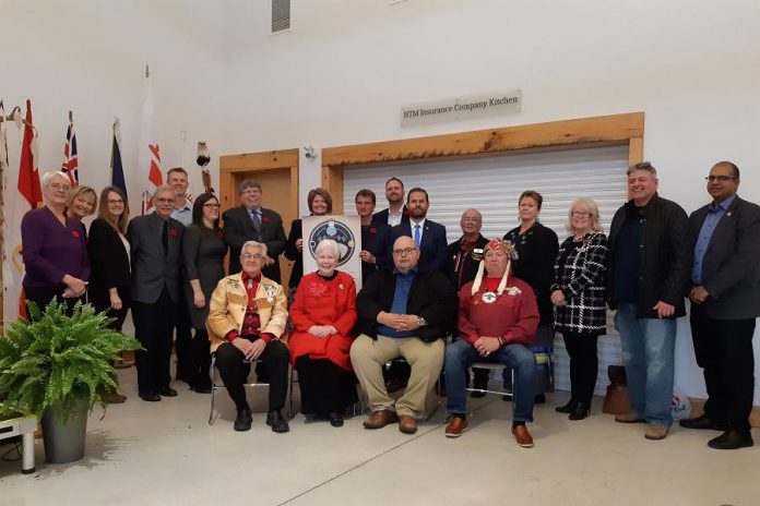 The Community Economic Development Incentive (CEDI) was reached during the Friendship Accord Signing Ceremony between Curve Lake First Nation, Hiawatha First Nation, the County of Peterborough, Selwyn Township, Otonabee-South Monaghan Township and Peterborough & the Kawarthas Economic Development on Saturday, November 2nd at Lang Pioneer Village. (Photo: Cando)
