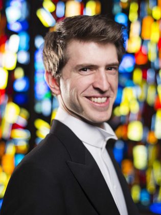 During the Peterborough Symphony Orchestra's "Christmas Fantasia" concert at Showplace Performance Centre on December 7, 2019, lyric baritone Bradley Christensen will join the PSO and the Toronto Children's Chorus in a performance of Ralph Vaughan Williams' "Fantasia on Christmas Carols", a 12-minute work of three English folk carols. (Publicity photo)