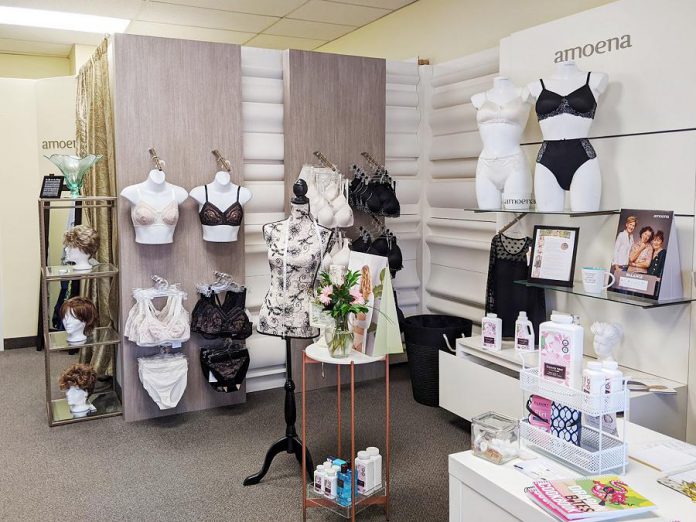 My Left Breast is a charming and cozy shop offering a vast collection of silicone or non-silicone breast forms, mastectomy bras, shapewear, tops, swimsuits, as well as custom bra fittings for all women. There are plenty of regular bras and other products on hand for customers who aren't navigating the post-surgery world. A variety of wigs, hats, and headpieces are also available for all types of hair loss due to medical illness, thinning or alopecia. (Supplied photo)