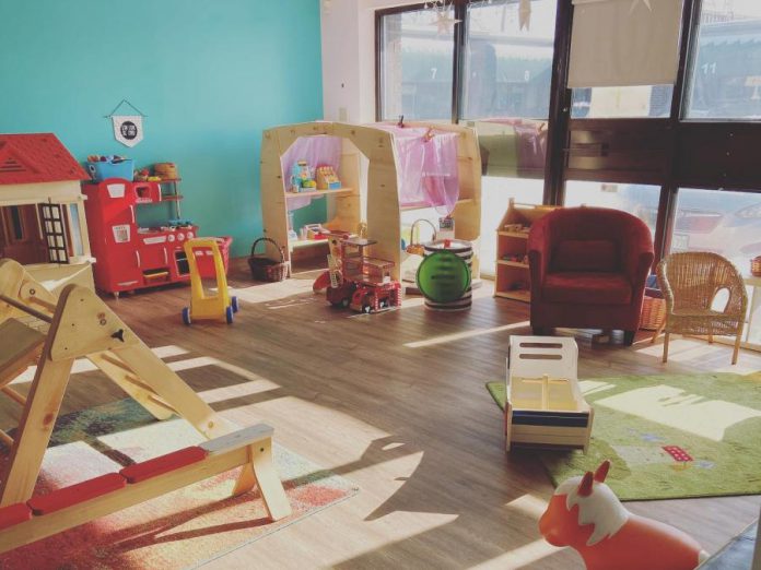 Play Café's popular play room keeps children busy with developmentally appropriate toys, puzzles, books, and more. (Supplied photo)