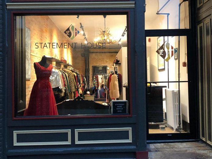 Sandra Young has opened a new vintage clothing shop called Statement House at 378 Water Street in downtown Peterborough. The retail shop specializes in vintage clothing from the 1940s to the 1960s, and also carries new or gently used items with a vintage or retro feel. (Photo courtesy of Statement House)