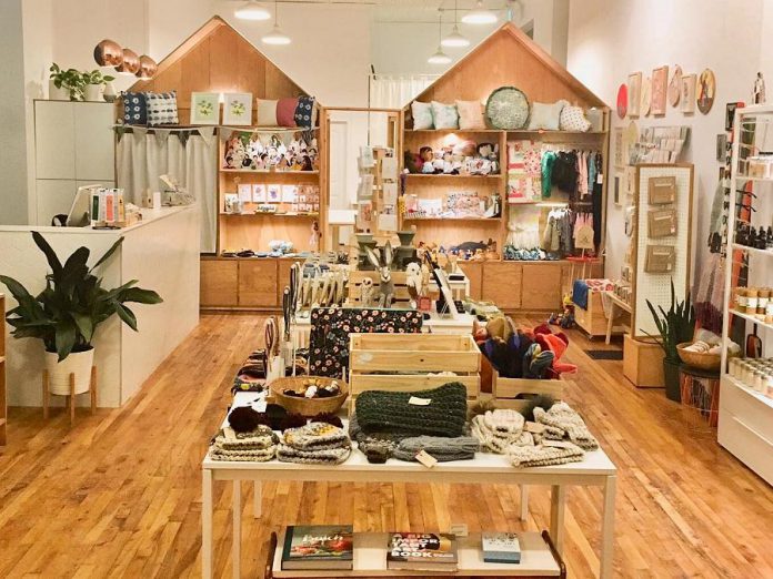 Over 70 per cent of goods available at Watson & Lou are made in Peterborough and the Kawarthas, and many of the raw materials used by local artists and makers, both in the creation of goods and for workshops, are also sourced locally.  (Supplied photo)