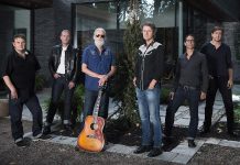 Canadian country-rock legends Blue Rodeo (Bazil Donovan, Colin Cripps, Greg Keelor, Jim Cuddy, Glenn Milchem, and Mike Boguski) return to the Peterborough Memorial Centre on Friday, December 27th, with Bailieboro's own Jimmy Bowskill joining the band. (Photo: Dustin Rabin)