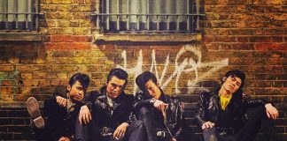 Tokyo rockabilly rockers Johnny Pandora, led by "Johnny" Daigo Yamashita, is performing at The Red Dog in downtown Peterborough on Friday, December 6th, with openers The Lohrwoods. (Publicity photo)