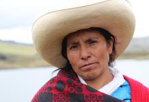 "Máxima", directed by U.S. filmmaker Claudio Sparrow, is the opening night feature film on January 23, 2020 at the 2020 ReFrame Film Festival in downtown Peterborough. The documentary tells the story of Máxima Acuña, 2016 Goldman Environmental Prize winner for South and Central America, a farmer who stood up for her right to peacefully live off her own land, a plot of land in the Peruvian highlands sought by Newmont and Buenaventura Mining to develop the Conga gold and copper mine. (Photo: Goldman Environmental Prize)