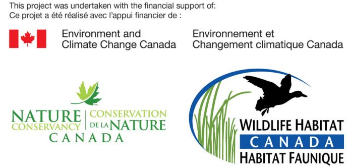 This project was undertaken with the financial support of Environment and Climate Change Canada, the Nature Conservancy of Canada, and Wildlife Habitat Canada.