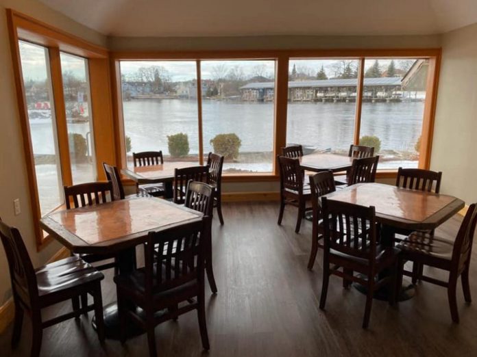 Riley's Bar and Grill, which opens in Bobcaygeon on February 1, 2020, overlooks the water. (Photo: Riley's Bar and Grill)