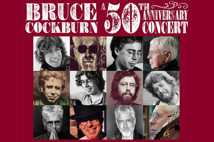 The many faces of Bruce Cockburn. (Graphic: brucecockburn.com)