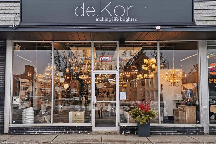 Home lighting and decor retail store de.Kor is now open at 97 Hunter Street East in Peterborough's East City. (Photo: de.Kor / Facebook)