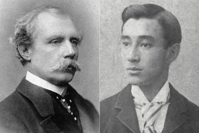 Charles Brooke (left), the second Rajah of Sarawak, an independent state founded by his uncle on the island of Borneo, married a Malay woman known as Dayang Mastiah and had a child named Esca (right). After Brooke married wealthy British woman Margaret Alice Lili de Windt, she schemed to have Esca sent away so that her own first-born son could become the third White Rajah. (Photos: Public domain and the Brooke-Daykin family)