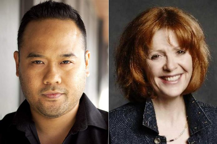 In the March 8, 2020 performance of "Canadian Rajah", Jon De Leon and Barbara Worthy reprise their roles as Esca Brooke-Daykin and Rani of Sarawak Margaret Brooke from the original 2019 Toronto production. (Publicity photos)
