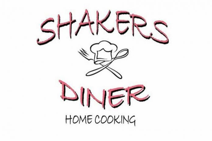 Shakers Diner is now open at 98 Queen Street in Lakefield.