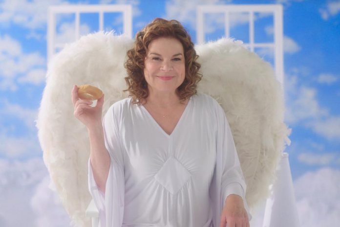 Peterborough's Linda Kash, known for her stint as the iconic Kraft Philadelphia Cream Cheese Angel in the beloved TV commercials from the 1990s, is searching for her successor. To audition, share a short video on social media using #PhillyCastingCall showcasing why you are perfect for the role. (Photo: Kraft Heinz Canada)