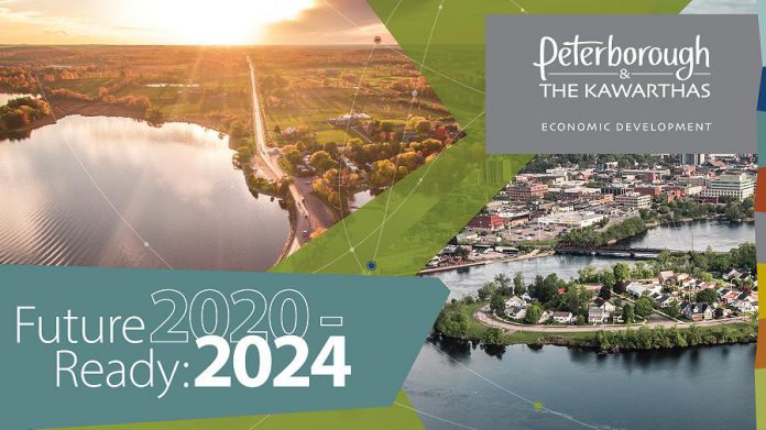 Peterborough & the Kawarthas Economic Development has unveiled its five-year regional economic development strategic plan entitled "Future Ready: 2020-2024". (Graphic courtesy of Peterborough & the Kawarthas Economic Development)