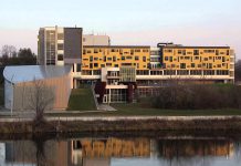 Trent University is offering up to 100 rooms within Gzowski College, located on the East Bank of Trent University's Symons Campus, for the temporary use of Peterborough Regional Health Centre workers who choose to self-isolate from their families while caring for patients. (Photo: Trent University