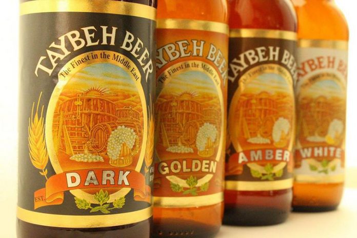 You can try beer from Palestine's Taybeh Brewery at a tasting event held at Nateure's Plate in Peterborough on March 16, 2020. (Photo: Palestine Just Trade)