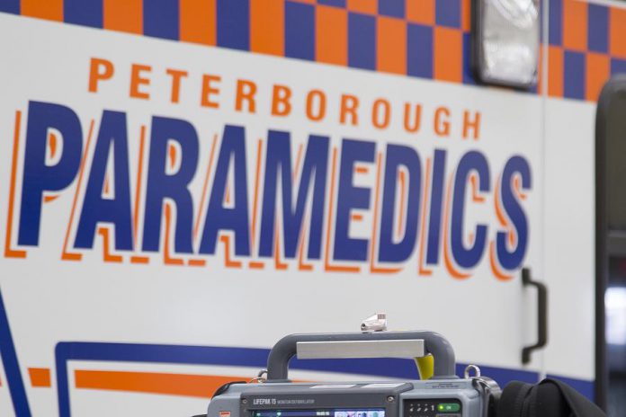 The Peterborough County-City Paramedics, in conjunction with Peterborough Public Health and Peterborough Regional Health Centre (PRHC), has started in-home COVID-19 assessments and testing in Peterborough. The service is only for residents who cannot travel to one of the existing assessment centres or who should remain self-isolated and require assessment. (Photo: County of Peterborough)