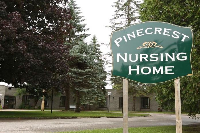 Pinecrest Nursing Home is a 65-bed long-term care facility in Bobcaygeon, Ontario. (Photo: Central East CCAC / YouTube)