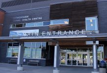 Peterborough Regional Health Centre main entrance