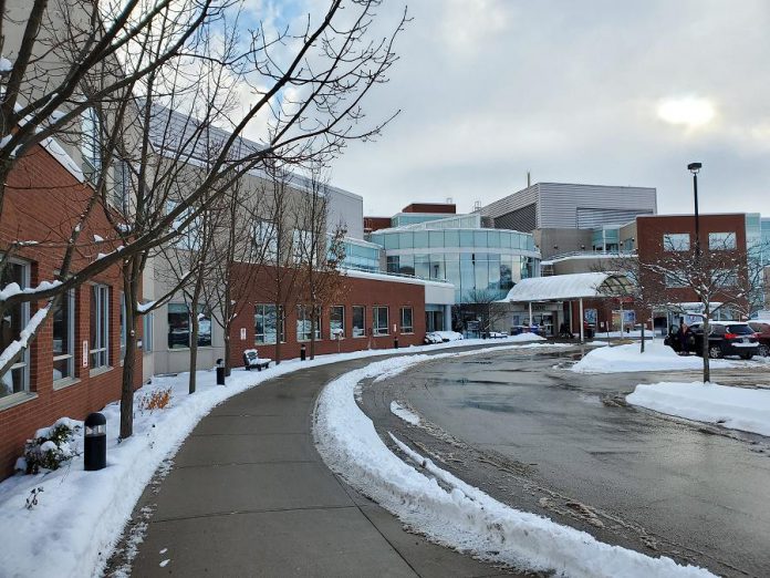 Ross Memorial Hospital is located at 10 Angeline Street North in Lindsay. (Photo: Ross Memorial Hospital)