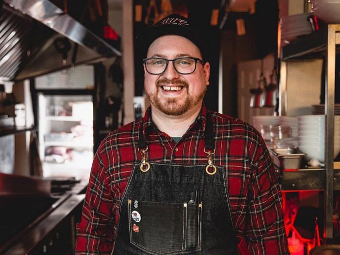Tyler Scott, chef and co-owner of Rare in downtown Peterborough, suggests using the whole ingredient and saving scraps for stocks or sauces for later use. He also says large-batch cooking of one-pot meals is efficient because it gives you leftovers to freeze. (Photo: Rare / Facebook)