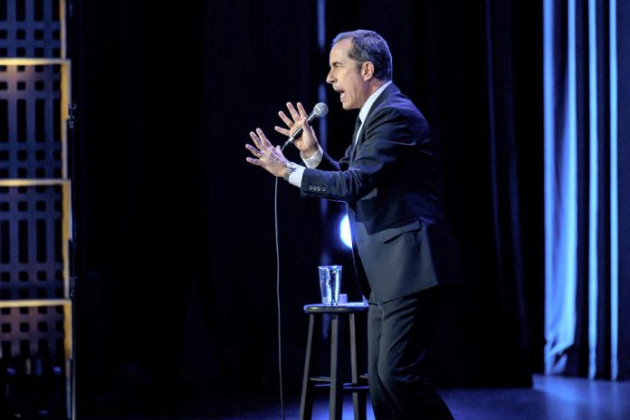 Jerry Seinfeld's hour-long comedy special "23 Hours to Kill" premieres on Netflix on May 5, 2020. (Photo: Netflix)