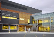The main entrance of Peterborough Regional Health Centre. (Photo: PRHC)