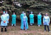 Ross Memorial Hospital in Lindsay and Kawartha Lakes Paramedic Services are working together to provide mobile testing for long-term care, retirement, and congregate living facilities in the City of Kawartha Lakes. (Photo courtesy of Ross Memorial Hospital)