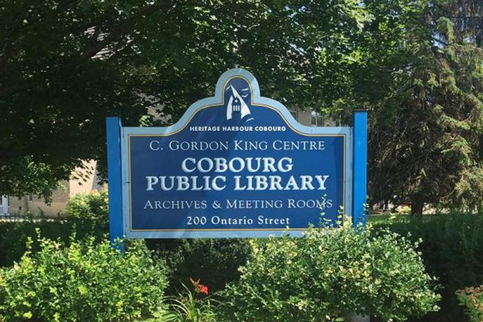 Cobourg Public Library is offering curbside pick-up starting May 19, 2020, after the Ontario government announced he first stage of reopening the province during the COVID-19 outbreak. (Photo: Cobourg Public Library / Facebook)