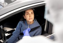Peterborough paramedics will be conducting COVID-19 testing at Kinsmen Civic Centre seven days a week by taking a specimen using a nasopharyngeal swab and then sending it to a public health lab for analysis. (Stock photo)