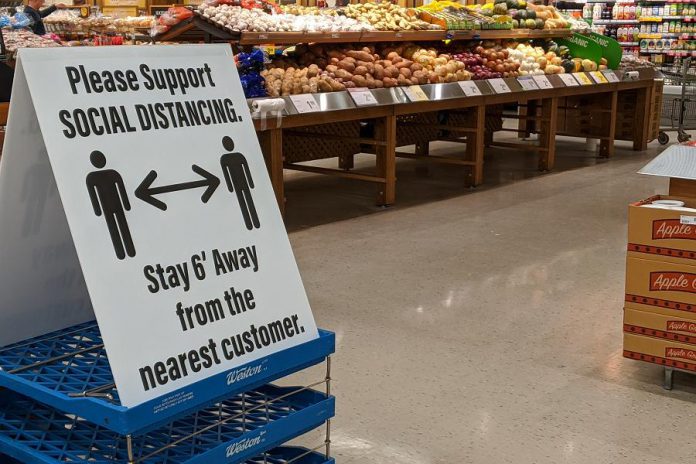 While most grocery stores are open on Victoria Day Monday, liquor and beer stores are closed. (Photo: Bruce Head / kawarthaNOW.com).