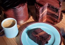 Potter and baker Bill Reddick's gluten-free chocolate cake makes the list of four decadent comfort foods to try in Peterborough now. (Photo: Bill Reddick)