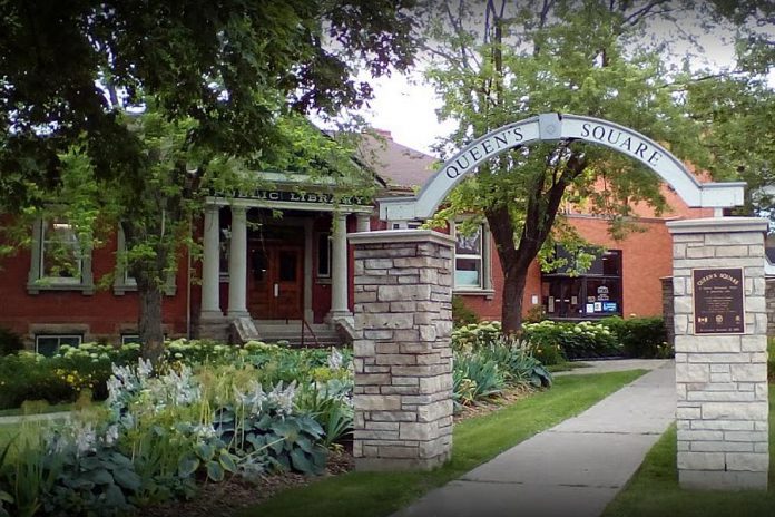 The Lindsay branch of the Kawartha Lakes Public Library at 190 Kent Street West in Lindsay. (Photo: Chris Harding / Picasa)