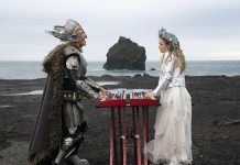 In the Netflix comedy "Eurovision Song Contest: The Story of Fire Saga", premiering on Netflix on Friday, June 26th, Will Ferrell and Rachel McAdams star as Lars Erickssong and Sigrit Ericksdottir, two small-town singers in Iceland who seize a chance to fulfill their dream of competing in the world's biggest song contest. (Photo: Netflix)